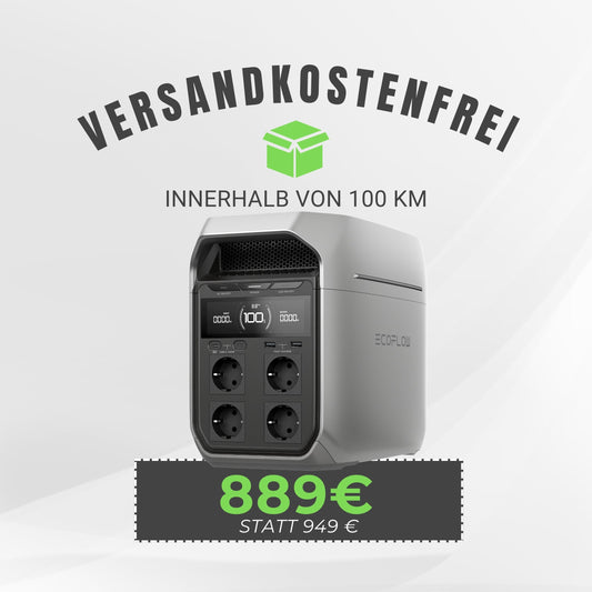 EcoFlow DELTA 3 Plus  - Tragbare Powerstation