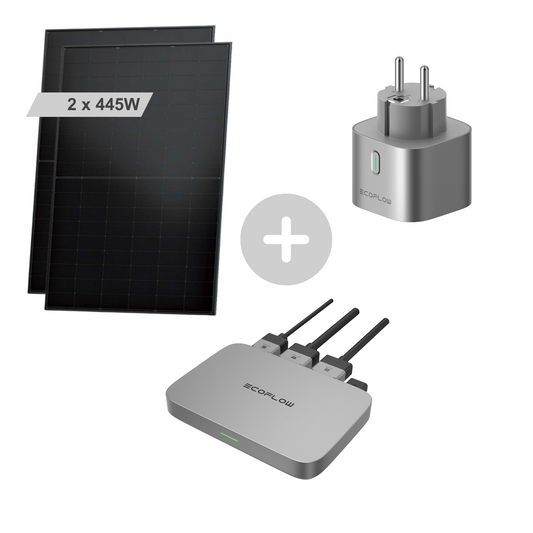 Balkonkraftwerk Set mit Smart Plug