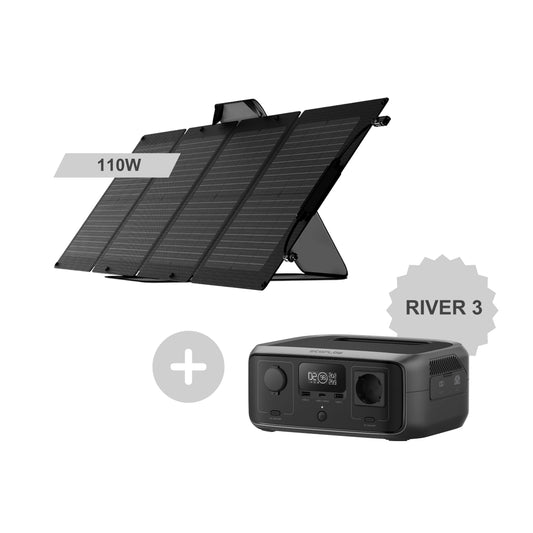 Camping Set RIVER 3 + 110W Solarmodul