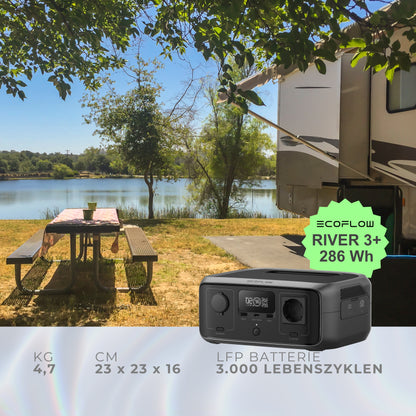 Solar-Set: EcoFlow Powerstation + 160W Solarmodul